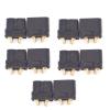 10 PCS XT60U XT60 Upgrade Connector with 3.5mm Gold Plated Banana(Black) view 3