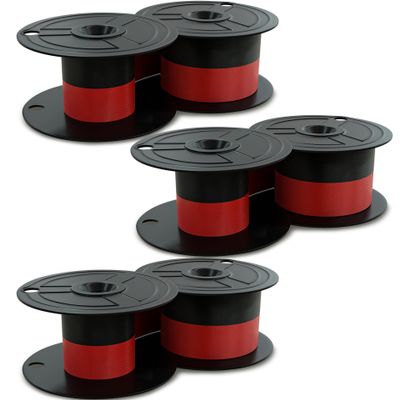 Replacement Ink Ribbons Compatible with Canon MP11DX / MP-11DX  3-Pack Calculator Printer Set