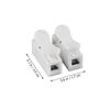 CHILDWEET 25pcs Replacement Wire Connectors Easy Install for Led Strip Lights Speaker Cable Automotive Wiring view 2