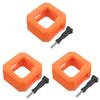 Abaodam 3sets Dive Case Floating Frame Camera Case Protective Shell for Underwater Floaty for Mini view 1