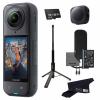Insta360 X5 Tripod Selfie Stick Bundle -8K Waterproof 360 Action Camera with 1/2" Sensors, 8K 360 HDR Video,Perfect for Matterport 360 House Tour|Bundle Includes Tripod Selfie Stick, Lens Cap(128GB) view 1
