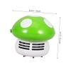 Cabilock Mini Vacuum Cleaner No Wire Dust Cleaner for Desk Low Sound Portable Efficient for Kitchen Counter view 2
