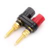 10PC Extended Speaker Banana Plugs Binding Post Terminals Connector Dual Female Socket for Speaker Amplifier view 1
