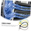 Mipcase 40pcs Adjustable Cord Organizer Mixed Style Silicone Cable Ties Reusable Wire Ties for Organizing Electronics Cables view 2