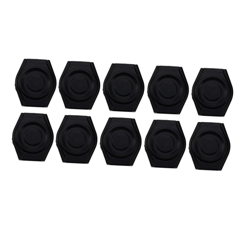 Angoily 10-Pack Webcam Cover for Web Cameras Adjustable Black Lens Caps for Enhanced Security for Home Office and Remote Work