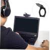 Angoily 10-Pack Webcam Cover for Web Cameras Adjustable Black Lens Caps for Enhanced Security for Home Office and Remote Work view 4
