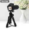 QQ66 Macro Tabletop Tripod for SLR Camera Aluminum Alloy Tripod for Mirorrless Camera view 3