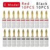 10/20Pcs Banana Connector Musical Sound 4MM Banana Plugs with Gold-Plated Jacks for Audio and Video Speakers(Kx20) view 3