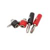 10Pair 4mm Banana Socket Connector Red Black Male Female Binding Post Test Terminal Panel Mount Adapter Connectors view 2