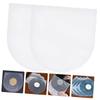 CONGARTENO 100pcs Anti-Static Vinyl Record Bags Storage Sleeves for Protects Against Scratches Damage Transparent Design for Easy Viewing view 3