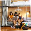 ERINGOGO Mini Ceiling Fan for Gazebo outside Hanging Hang Ceiling Fan Quiet Design view 3