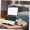 Angoily Ergonomic Laptop Stand Height Portable Laptop Computer Desk Riser for Neck Relief view 3
