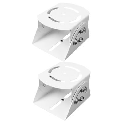 Vaguelly 2pcs Wall-Mounted Security Camera Mount Bracket Support System for Outdoor and Indoor Monitoring Easy Installation Stable and Secure