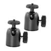 HOMOBABE 2pcs Metal Camera Gimbal Tripod Ball Head Projector Stand Rotating Stable Camera Accessory view 1