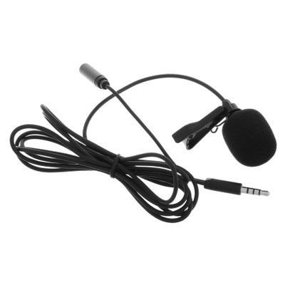 CORHAD Microphone for Smartphones Tablets Mini Mic for Singing Recording Sports Lapel Clip Noise Reduction