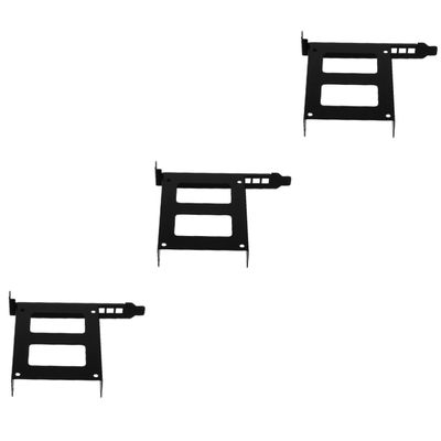 Mipcase 3sets Mechanical Hard Disk Rack Heavy Duty Mounting Bracket for Ssd Versatile Holder for Computer Cases Easy Installation Compatible Various Hard Drives