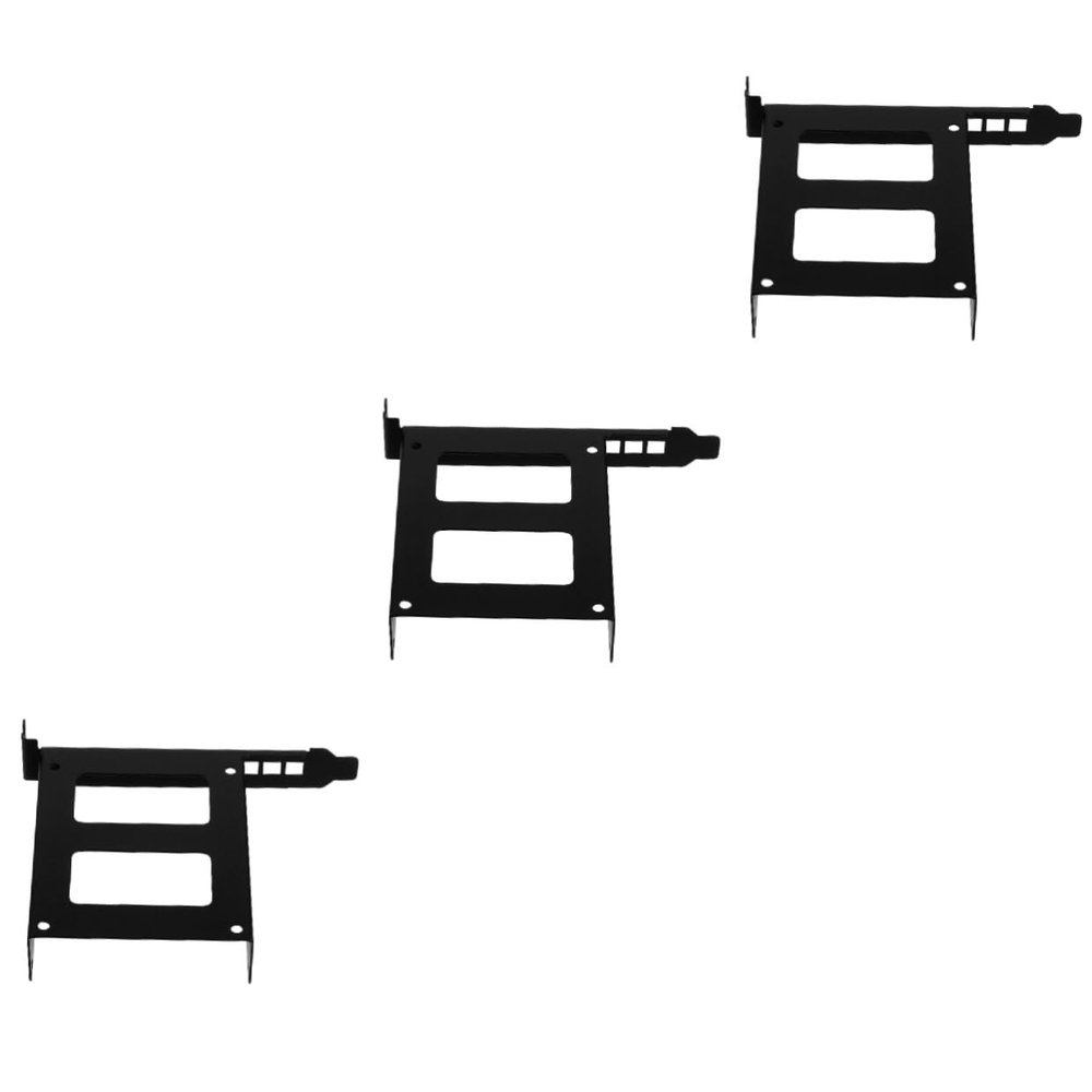 Mipcase 3sets Mechanical Hard Disk Rack Heavy Duty Mounting Bracket for Ssd Versatile Holder for Computer Cases Easy Installation Compatible Various Hard Drives