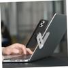 POPETPOP Desk Phone Holder Magnetic Laptop Mount Fixed Clip Flat Monitor Fixed Clip Slim Monitor for Laptop Magnetic view 4