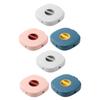 Balacoo 6pcs Cable Organizer Case Phone Cord Holder Portable Charging Cable Box Data Storage Organizer Tidy Desktop Management view 1