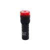 Flash Buzzer AD16-22SM AC/DC 220V24V12V Loud Intermittent LED Sound and Light Alarm with Light 16mm 22mm 30mm(16mm Yellow_S Type-White Shell) view 2