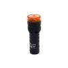 Flash Buzzer AD16-22SM AC/DC 220V24V12V Loud Intermittent LED Sound and Light Alarm with Light 16mm 22mm 30mm(16mm Yellow_S Type-White Shell) view 3