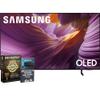 Samsung 55" OLED HDR 4K S85F Smart TV (2025) Vision AI, OLED HDR, Pantone Validated Bundle with CPS Exclusive 1-Year Protection & Deco Gear Complete Home Theater Beginner's Guidebook view 1