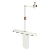 Adjustable Projector Stand, Bedside Projector Mount Holder 360 Rotation and 90 Tilt for Sofa, Office, Lightweight 2440CM 1/4in Thread Compatible with Various Devices (White) view 1