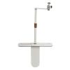 Adjustable Projector Stand, Bedside Projector Mount Holder 360 Rotation and 90 Tilt for Sofa, Office, Lightweight 2440CM 1/4in Thread Compatible with Various Devices (White) view 3