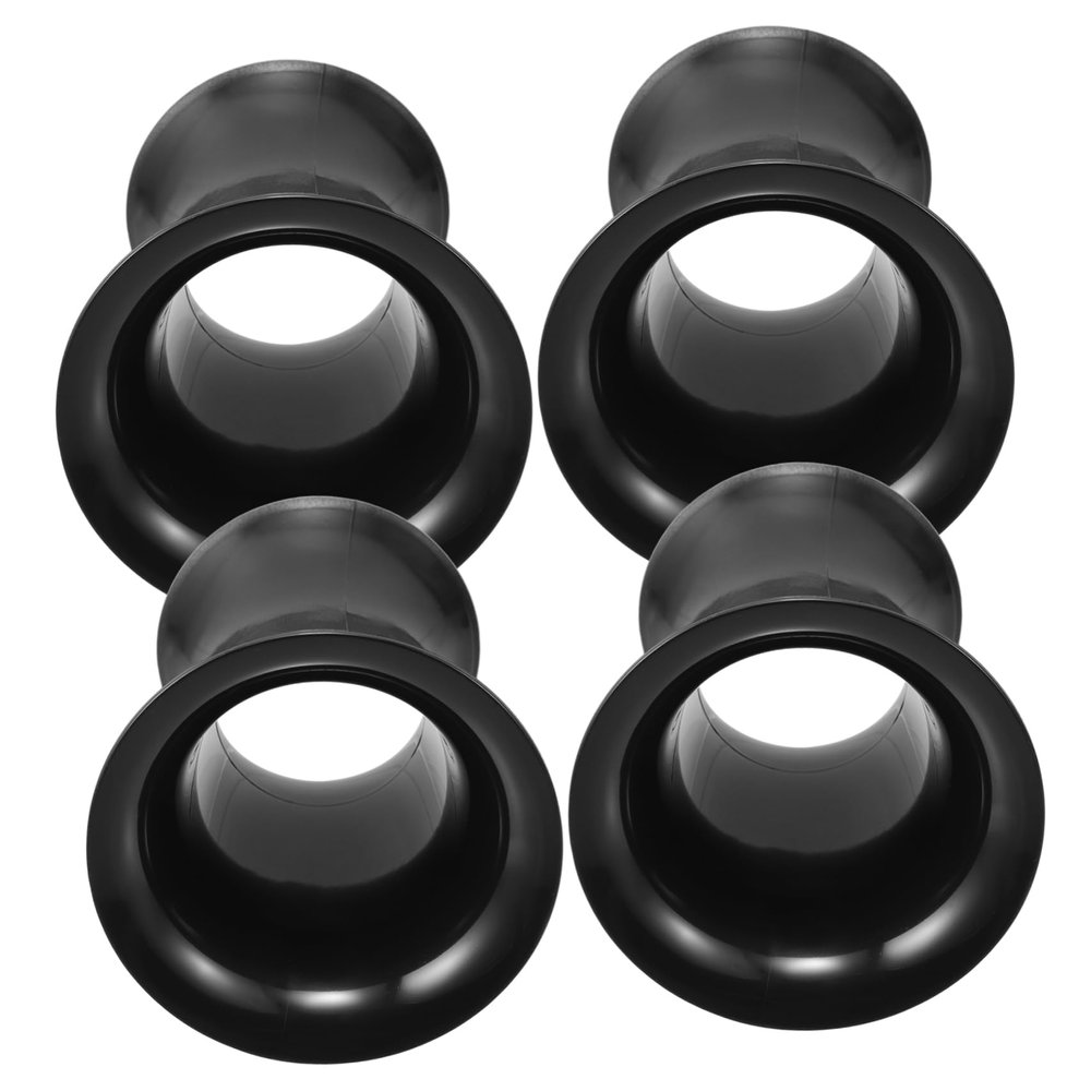 POPETPOP 4pcs Speaker Port Tubes for Subwoofer Bass Design for Enhanced Sound Clarity and High-Fidelity Audio Opening Height for Guitar Amps and Speaker Cabinets