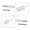 KALLORY 3m Long Phone Line Cord Extension for UK Landline Modem Fax Home Office Telephone Cable Classic Design Plug Play view 3