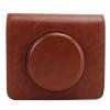Adjustable Detachable Instant Camera Leather Bag, PU Leather Vintage Camera Bag for C300R with The Soft Plush Interior Protects Your Equipment from Scratches, Damage and dust. view 3