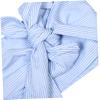 GALPADA Newborn Swaddle Blanket Wrap Girl Bow Maternity Bowknot Sash Soft Cotton Blanket for Photography view 3