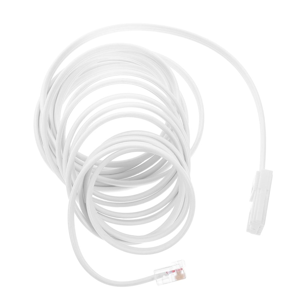 CAXUSD 3m Long Phone Cord Extension Wire for Landline Phones Modem Fax UK Telephone Line Cable