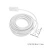 CAXUSD 3m Long Phone Cord Extension Wire for Landline Phones Modem Fax UK Telephone Line Cable view 2