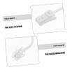 CAXUSD 3m Long Phone Cord Extension Wire for Landline Phones Modem Fax UK Telephone Line Cable view 3