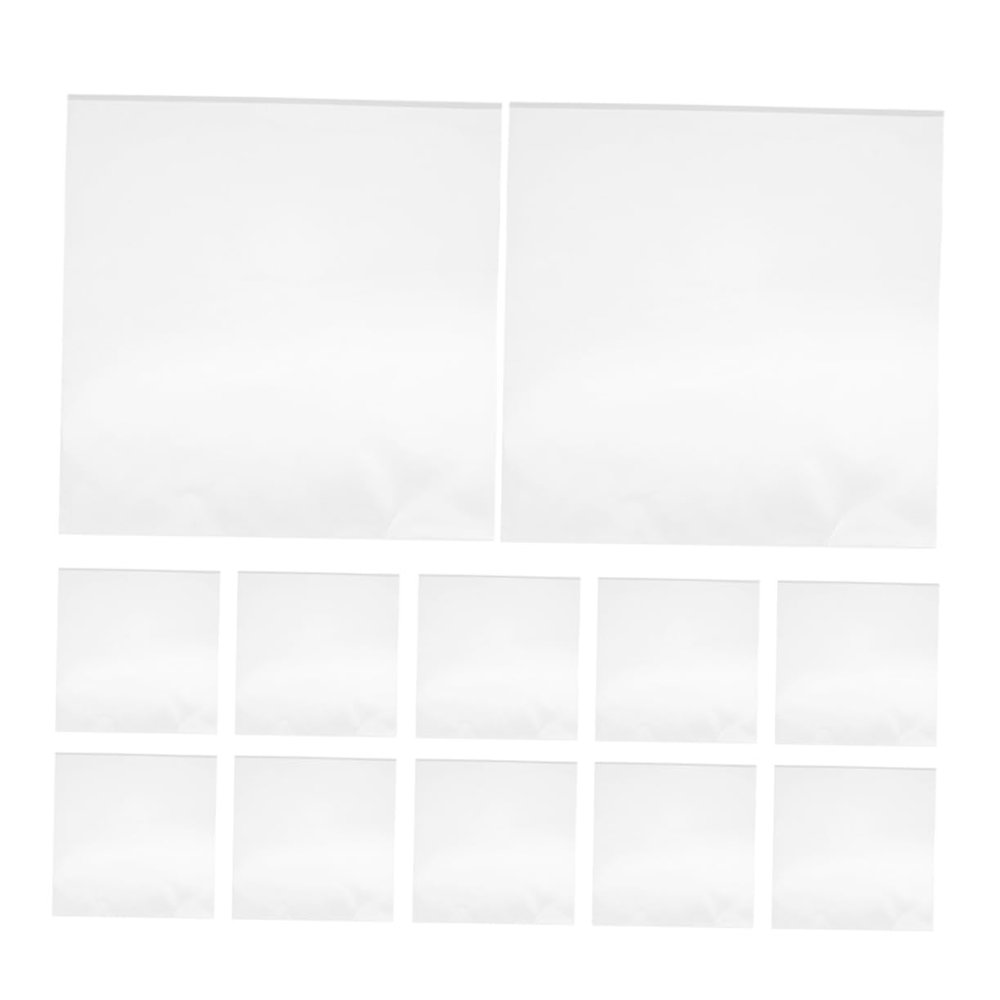UPKOCH 24pcs Vinyl Record Outer Sleeves PVC Plastic Covers for Vinyl Protection for Record Albums for Storage and Display