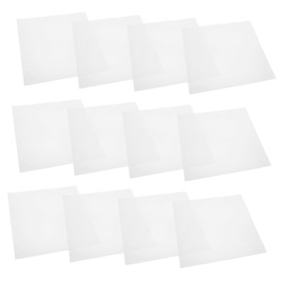 Zerodeko 30pcs Vinyl Record Bag Outer Vinyl Sleeves Case for Record Covers Protective Sleeves Storage Bag High Transparency