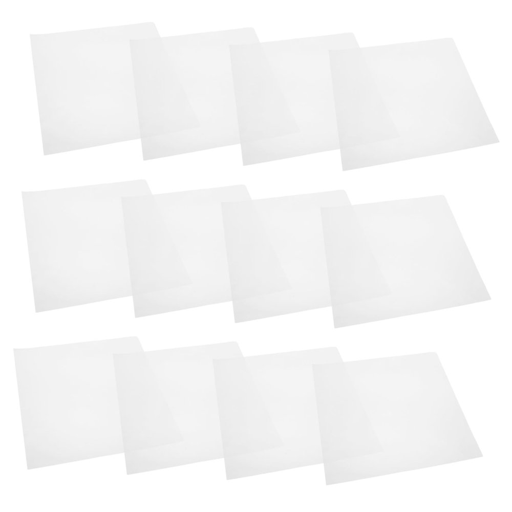 Zerodeko 30pcs Vinyl Record Bag Outer Vinyl Sleeves Case for Record Covers Protective Sleeves Storage Bag High Transparency