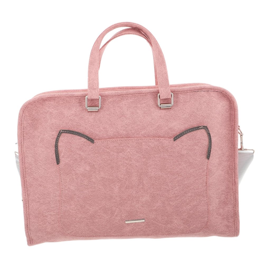 KALLORY Large Capacity Shockproof Laptop Bag for Women Multi-Functional Tote with Wheels for Travel Stylish Utility Computer Bag