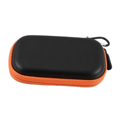 Tofficu Portable Hard Drive Case Compact Ssd Storage Bag Lightweight Organizer for Travel Elegant Protector for External Hard Drives and Cables for Daily Use and Go