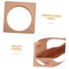 Mikinona 10 Pieces 7-Inch Vinyl Record Sleeves Cardboard Album Covers Holes for Phonograph Storage Acid-Free and Protection for Vinyl Records view 3