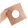 Mikinona 10 Pieces 7-Inch Vinyl Record Sleeves Cardboard Album Covers Holes for Phonograph Storage Acid-Free and Protection for Vinyl Records view 4