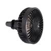 Lurrose Usb Car Air Outlet Fan Truck Mini Fan for Air Conditioning Cooling Rotatable Compact Design for Vehicles and Desktops Black view 1
