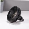 Lurrose Usb Car Air Outlet Fan Truck Mini Fan for Air Conditioning Cooling Rotatable Compact Design for Vehicles and Desktops Black view 3