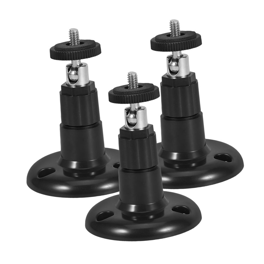 GLEAVI 3pcs Adjustable Security Camera Mount Bracket for Indoor and Outdoor Use Easy Installation Stable Support for Camera Compatibility