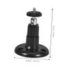 GLEAVI 3pcs Adjustable Security Camera Mount Bracket for Indoor and Outdoor Use Easy Installation Stable Support for Camera Compatibility view 2
