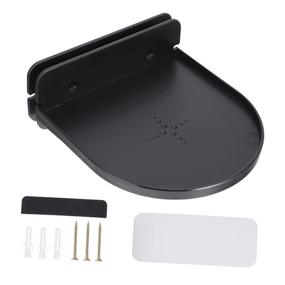 Alipis 1pc Wall-Mounted Speaker Holder for Plastic Bracket for Space-Saving Design for Living Room Bedroom Kitchen Compatible Dot and