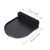 Alipis 1pc Wall-Mounted Speaker Holder for Plastic Bracket for Space-Saving Design for Living Room Bedroom Kitchen Compatible Dot and view 2