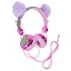 Homoyoyo Lovely Plush Cartoon Ear Headphones for Boy Girl Noise Cancelling Headset with Volume Limiter Cushioned Design for Girls for School Play view 1