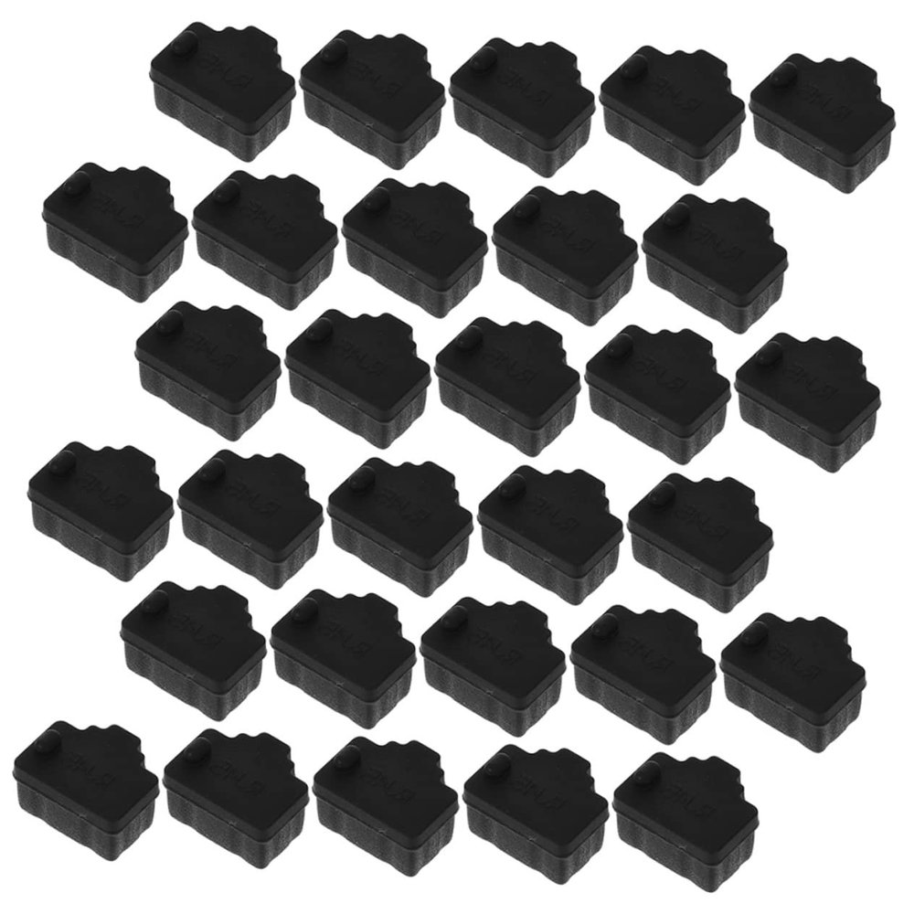 Mipcase 50pcs Network Protector for Ethernet Port Cap Pc Dust Cover Plug for Router Plug for Laptop